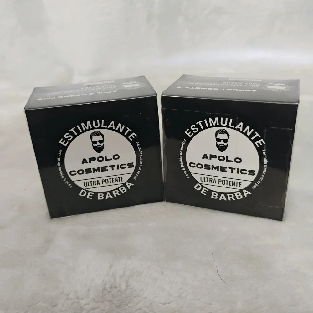 Apolo Cosmetics Beard Stimulating Balm Ultra Potente 100ml 2 Pack Mens Grooming